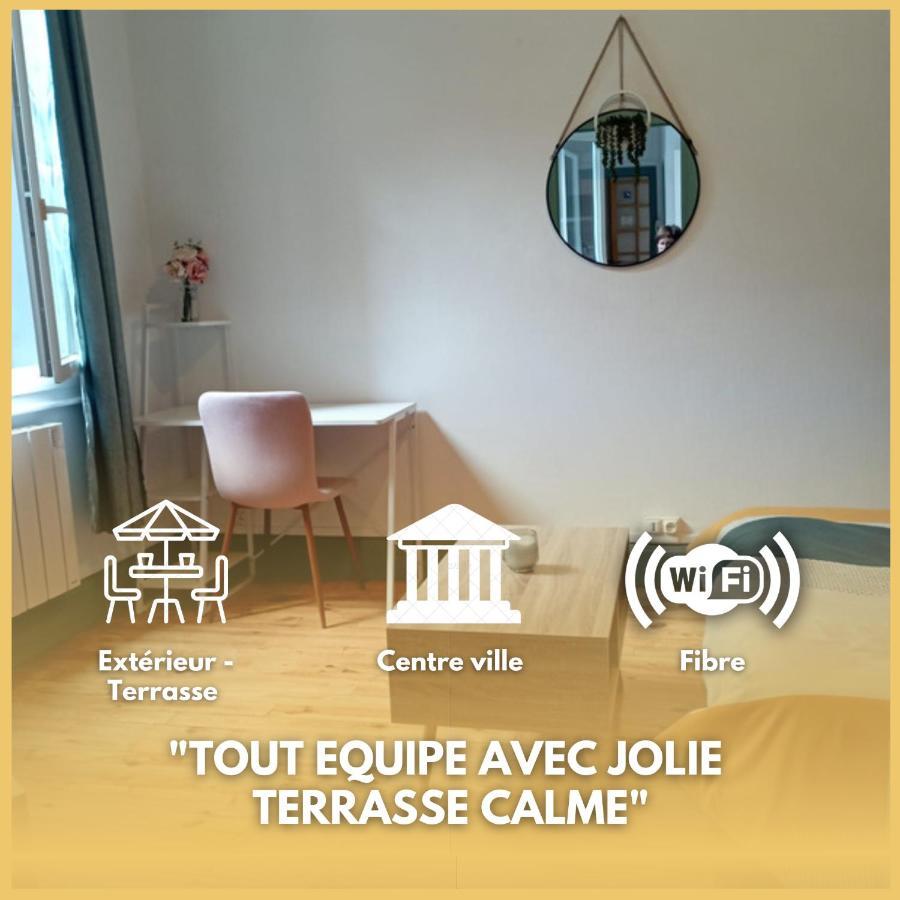 La Terrasse Zen Dacher - Superbe Appartement 30 M2 Tout Equipe Avec Terrasse Coeur Vichy Proche Gare Thermes Cures 외부 사진